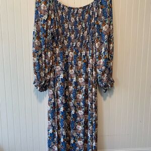 a.n.a Floral Dress